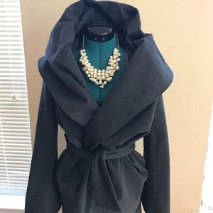 G.E.T. Gorgeous Wrap Tie Coat Neiman Marcus